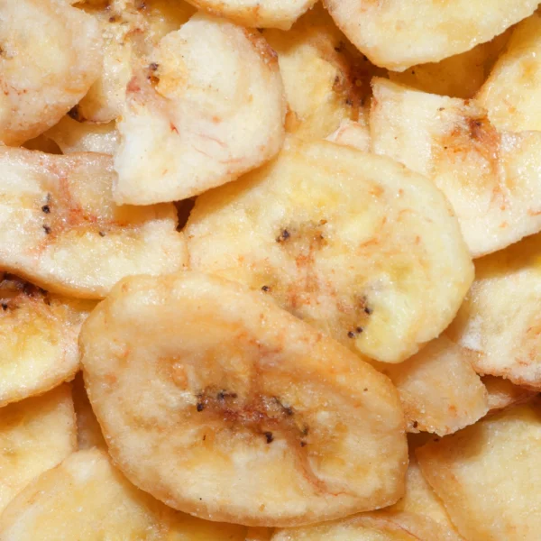 Bananes Tranchées et Séchées