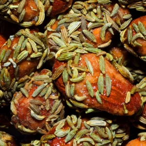 Amandes Caramélisées aux Graines de Fenouil