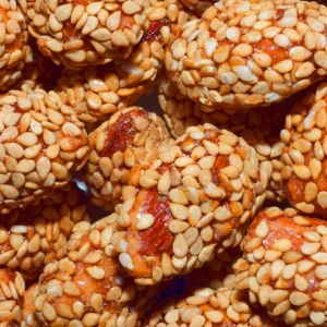 Amandes Caramélisées aux Graines de Sésame